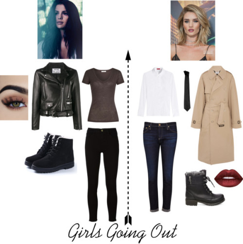 Girls Going Out By Sweettime9 Featuring Leather Jackets