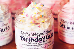 frontseatpocket:  Fluffy Whipped Soap is