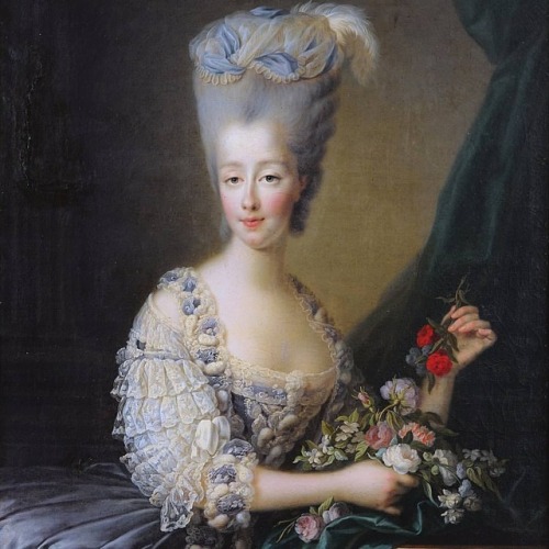 Marie Antoinette sisters in law. Maria Teresa di Savoia, countess of Artois and Maria Giuseppina di 