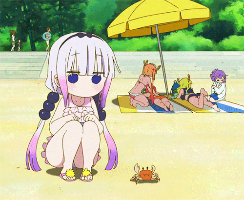 eminaanimeme:  Compilation of Kanna eating innocent creatures