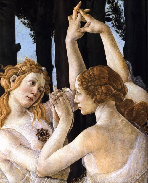 Sandro Botticelli, La Primavera, Detail - C.1478-82