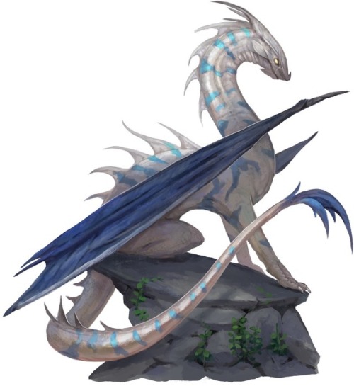 Some dragons from Pathfinder RPG Bestiary 6 By Leesha Hannigan