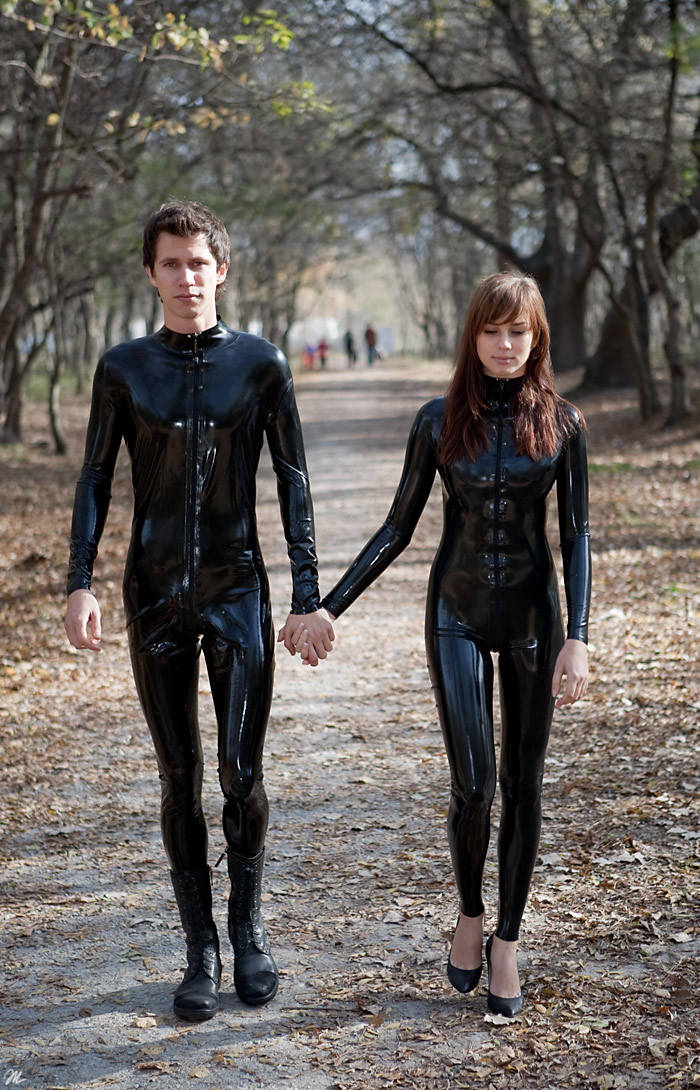 Latex Beauties On Tumblr Couple Goals