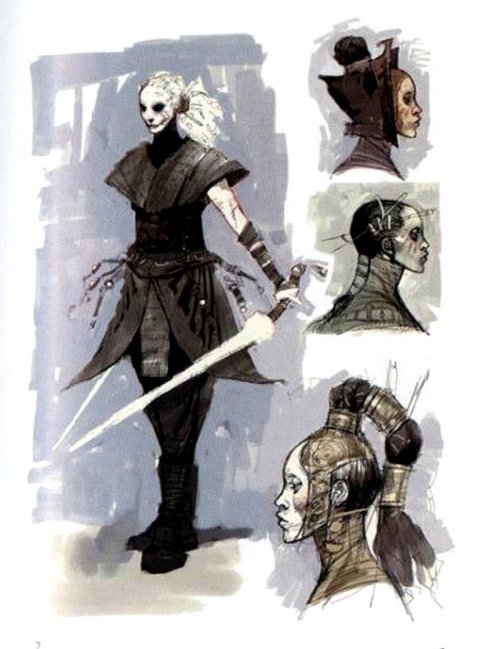 Sex gffa:  Asajj Ventress Concept Art (originally pictures