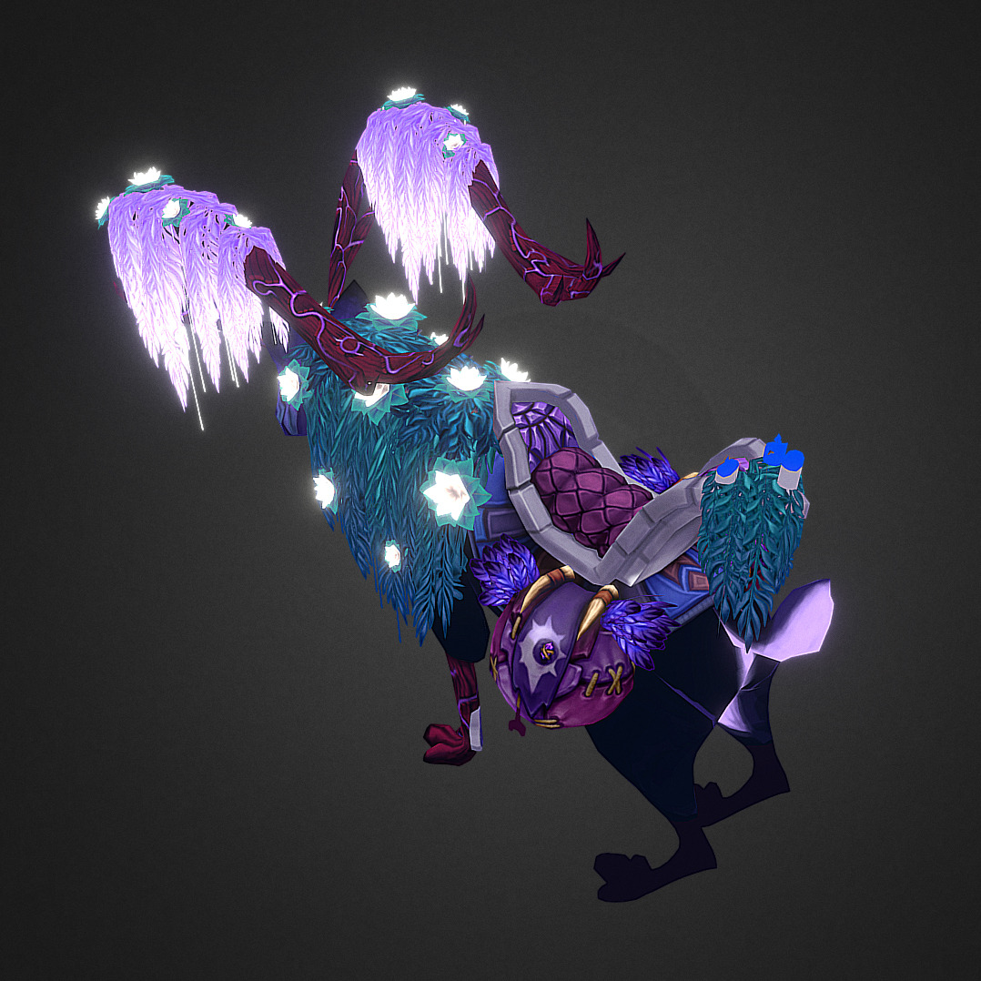 future-self-journey:  WoW Mount :  Last night’s work, still to do ! 