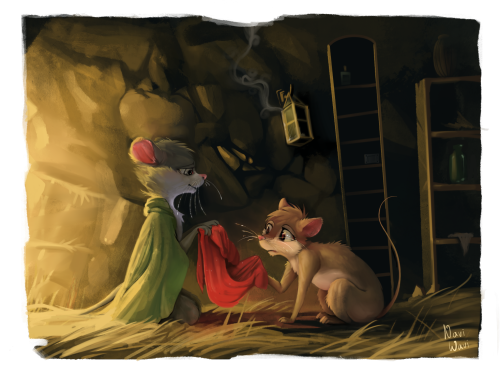 brisby maybe got the cape from jonothan,probably stole it from ridinghood lol