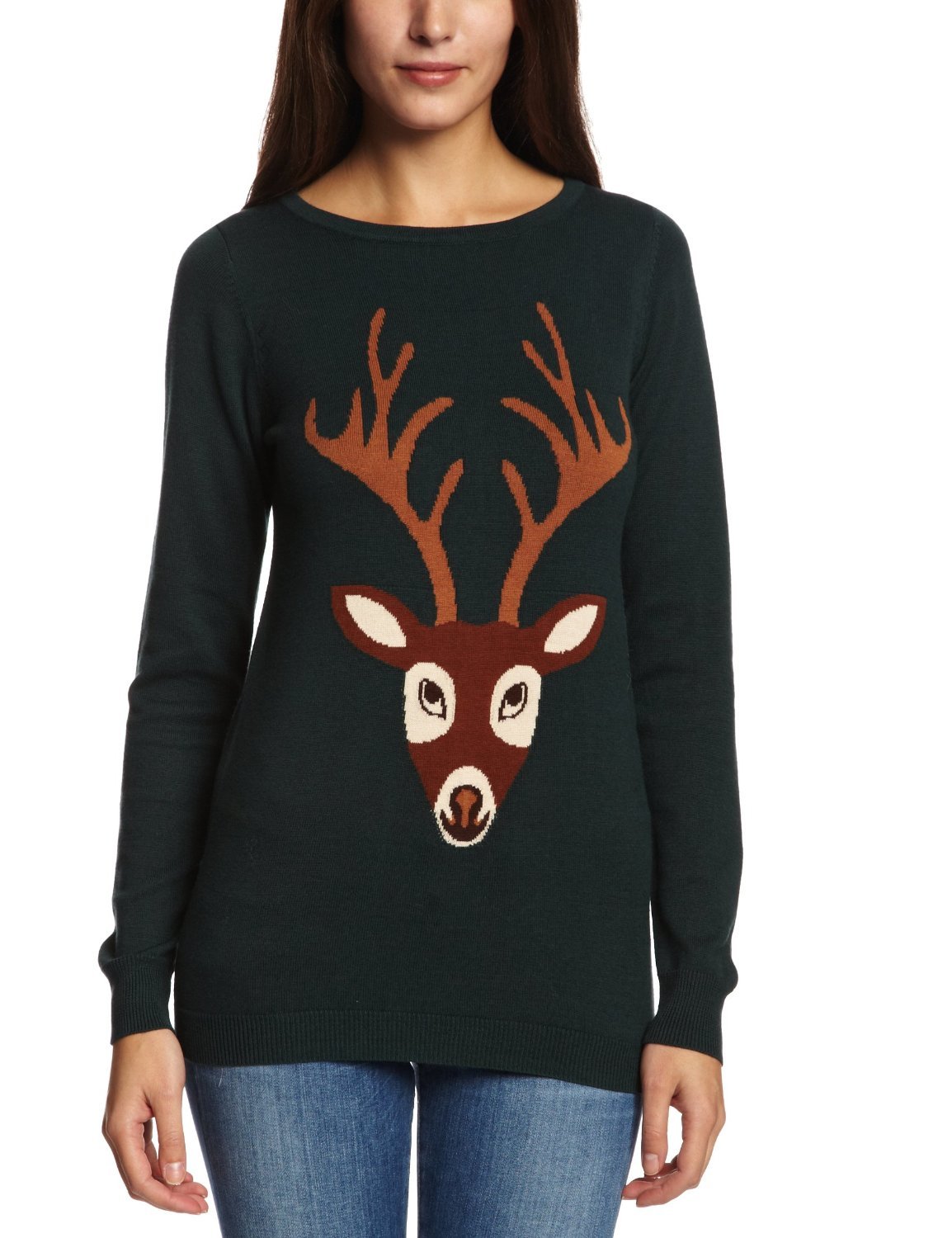 Get the LOOK, get the stag jumper! - What To Wear Post