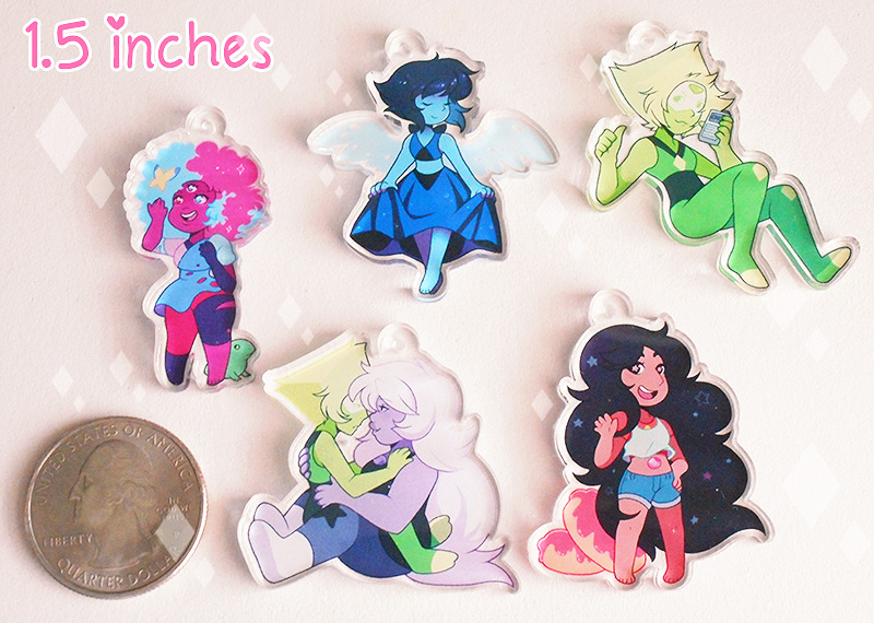 These are the first charms I ever made so I’m very excited about finally showing