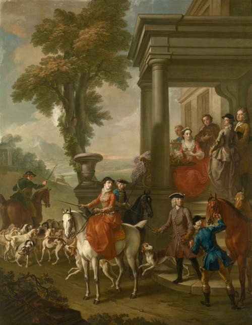 The Meet, Petrus Johannes van Reysschoot, 1743