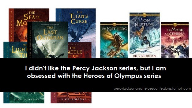 Percy Jackson And Heroes Of Olympus Confessions