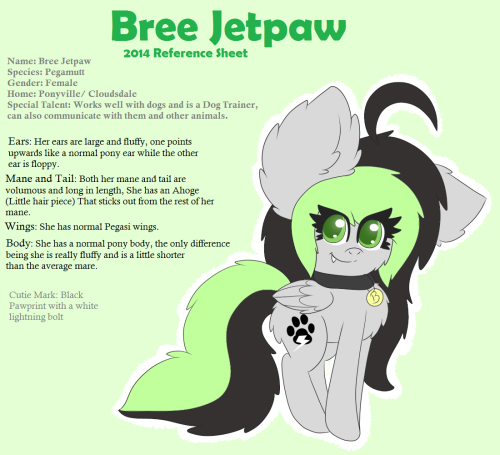 askbreejetpaw:  Bree’s Reference Sheet porn pictures