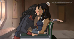 korrasami-artist:  Yeah! My new korrasami