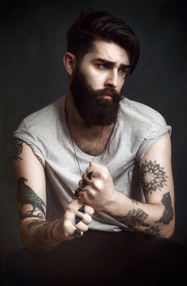 saddestgirls:  chrisjohnmillington:  Me for Georgia Wiseman Jewellery, shot by Siobhan