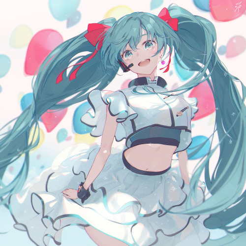 初音ミク / 晴れ kodamazonwww.pixiv.net/artworks/90289285