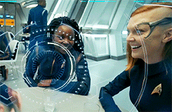 sapphicstartrek:  Top 14 Trek Femslash Pairs as chosen by our followers: #11  Owosekun/Detmer f