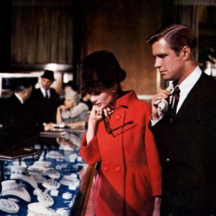 cinemarhplus:  Audrey Hepburn, George Peppard and John McGiver in Breakfast at Tiffany’s