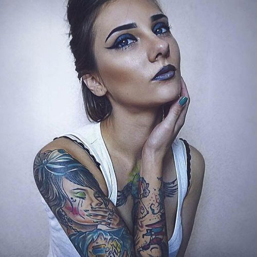 s-uiiciide: inked girls - s-uiiciide.tumblr.comfollow suiiciide #inked #inkedsexy #inkedgirl 