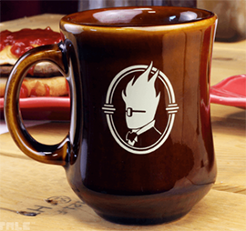 soloshikigami:  sesurescue: sinisor:   tyranttortoise:   nochocolate:  Fangamer just released two new Undertale items:  Royal Mug  Grillby’s Mug You can buy both mugs together in the Mug Combo, which includes the Annoying Dog Lapel Pin as a bonus!