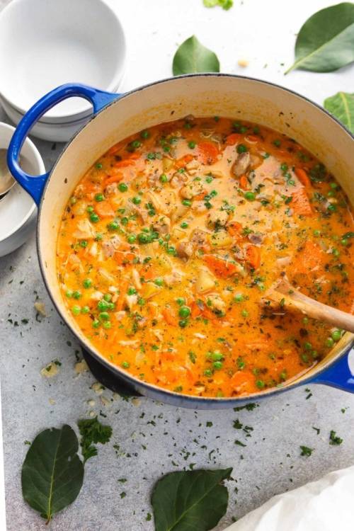 Crockpot Chicken Stew from OhSweetBasil.com