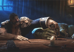 ramavatarama:  wywent: Bottoms up Moments after their encounter with Chen Stormstout