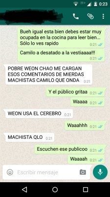 futubandera:  Jajajjajajaja weviando a la