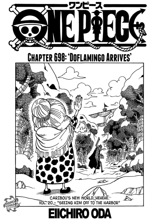 One Piece Mangá - Capitulo 698