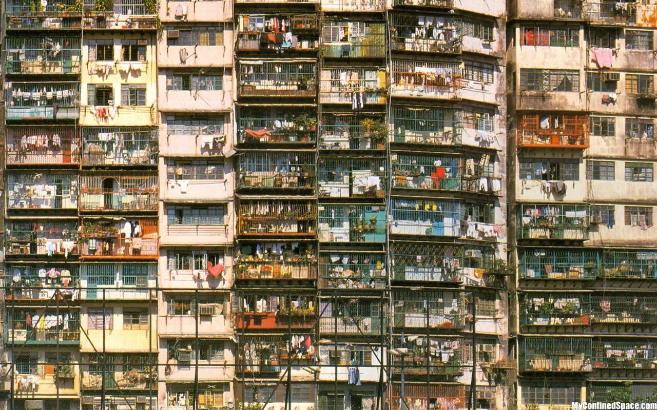 codespace:  Kowloon Walled City, Hong Kong, China Photography and illustration