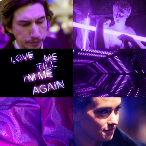 dontgogradymyheart:Daisy Ridley and Adam Driver/ Rey and Ben Solo Aesthetic: ColorsWhich one is your