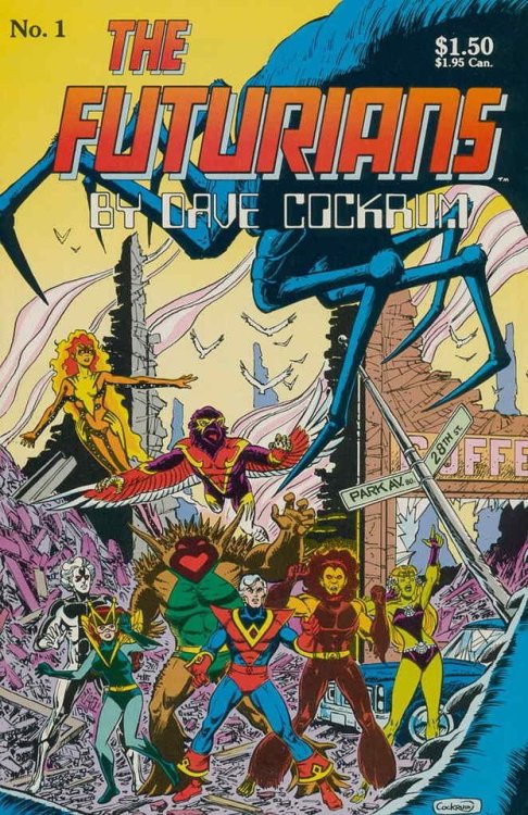 Dave Cockrum’s The Futurians. The ad line was: “If you created the New X-Men at Marvel…what w