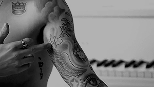 justnbiebier:  Justin Bieber’s Personal Decoder for His Many, Many Tattoos | GQ