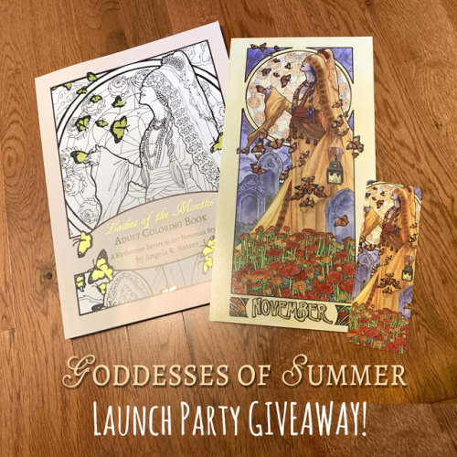 My Kickstarter Launch Party is getting CRAZY!  You could win a special edition gold foil embellished