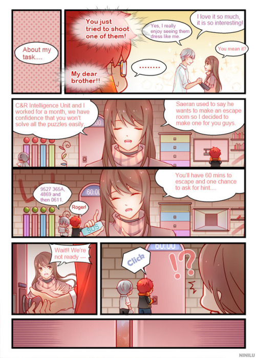 【 Twins Mission 】part.3 - 5 Notice：*Routes mix *Kuso *read from Right to Left *Poor Eng lines Please