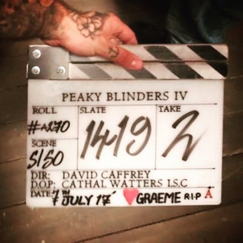 That&rsquo;s a wrap on PeakyBlinders. It&rsquo;s gonna be good. You ready? - Finn Cole