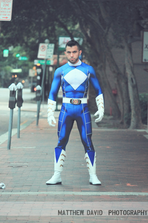 matthewdavidphotos:  Blue Ranger 2.0 - Photo Shoot ( Part 3 Odds and Ends ) These are the last shots from the shoot that did not make the cut in to the other sets. Just wanted to post them as kinda of an encore to the other two sets which I will link