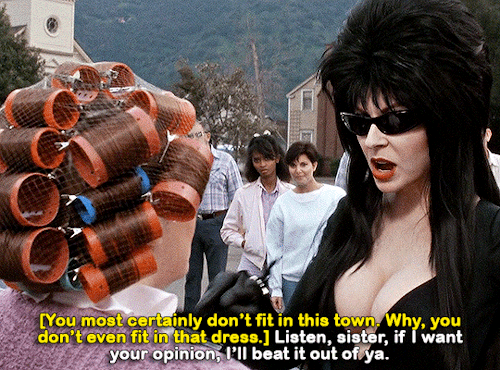 magnusedom:Cassandra Peterson as ElviraELVIRA: MISTRESS OF THE DARK (1988) dir. James