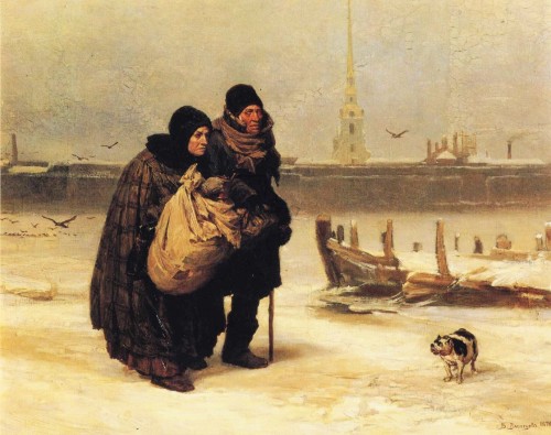Moving House, 1876, Viktor VasnetsovMedium: oil,canvas
