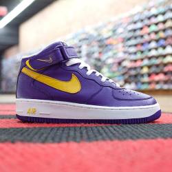 Flightclub:  Nike Air Force 1 Mid “Greek” (At Flight Club) 