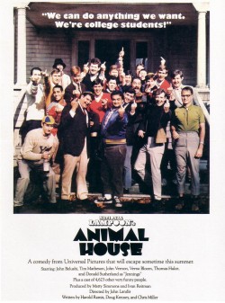 Animal House Was Released In Theaters Thirty-Six Years Ago Today.