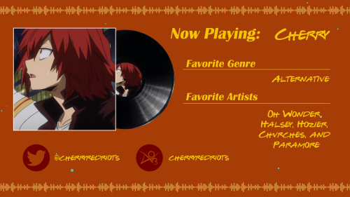 GUEST SPOTLIGHT We’re super excited to have guest writer @cherryredriots on our team! Please e