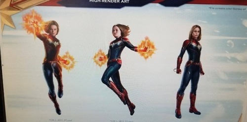 NEW CAPTAIN MARVEL CONCEPT ART IMAGES for AVENGERS 4!!!!the hype is “out of this world” (pun intende