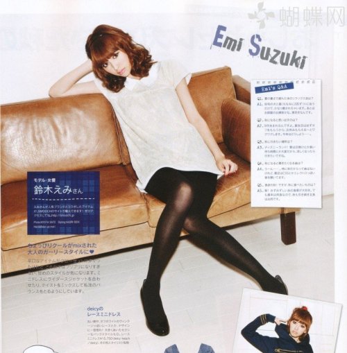 Japanese model Emi Suzuki