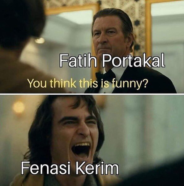 Fatih Portakal You think...