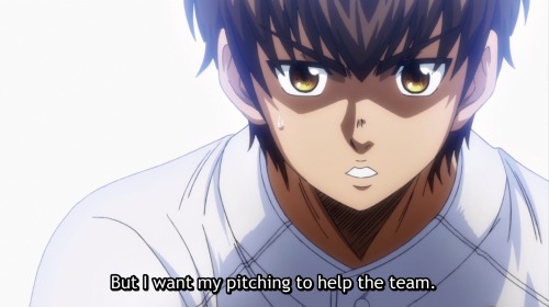 animek-blog: Sawamura: “You’re more of a husky than a wolf today!” Okumura: “What does that even mea