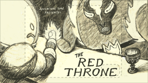The Red Throne - title card designed by Seo Kim painted by Nick Jennings