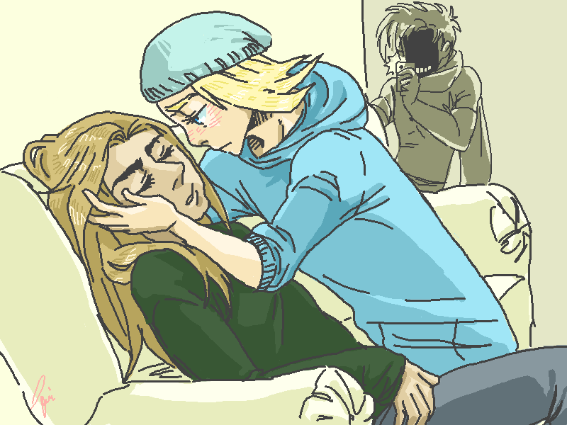 bowiesnippleantennae:  this fic will be the death of me heavy rotation  by evenspeedwagonisafraid