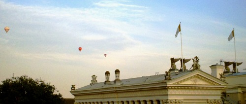 Every respectable building should have a sphinx on the roof.Lund University Main Building (architect