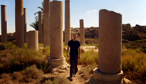 Ancient Worlds - BBC Two Episode 6 “City of Man, City of God”The remains of the Christian Basilica a