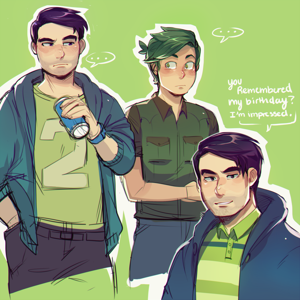 blacklimes: Will tumblr finally let me upload things again?? Find out now?!? I drew