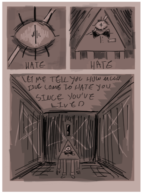 HATE, HATE, LET ME TELL YOU HOW MUCH I'VE COME TO HATE YOU SINCE YOU'VE LIVED
