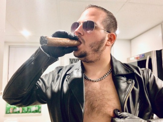 cigarstuds:   Leather Cigar Pig       